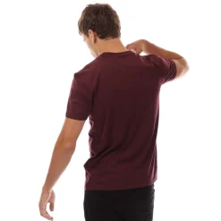 T-Shirts And Vests*Lyle And Scott Martin T-Shirt in Burgundy