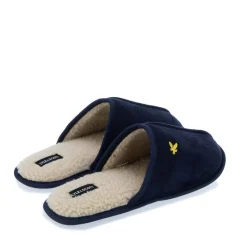 Slippers*Lyle And Scott Mens Tarquinn Slippers in Navy