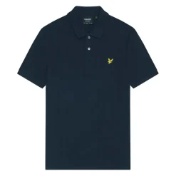 Polo Shirts*Lyle And Scott Micro Argyle Polo Shirt in Blue