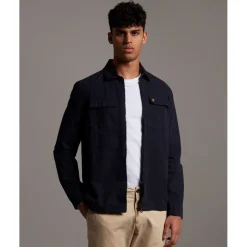 Coats And Jackets*Lyle And Scott Overshirt in Blue
