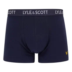 Underwear And Socks*Lyle And Scott Pack Miller Trunks in Black