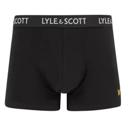 Underwear And Socks*Lyle And Scott Pack Miller Trunks in Black