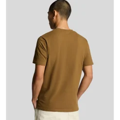 T-Shirts And Vests*Lyle And Scott Pique T-Shirt in Brown