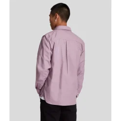 Shirts*Lyle And Scott Plain Oxford Shirt in Pink