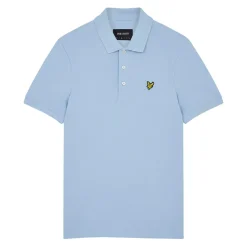 Polo Shirts*Lyle And Scott Plain Polo Shirt in Light Blue