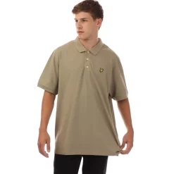 Polo Shirts*Lyle And Scott Plain Polo Shirt in Beige