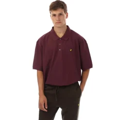 Polo Shirts*Lyle And Scott Plain Polo Shirt in Purple