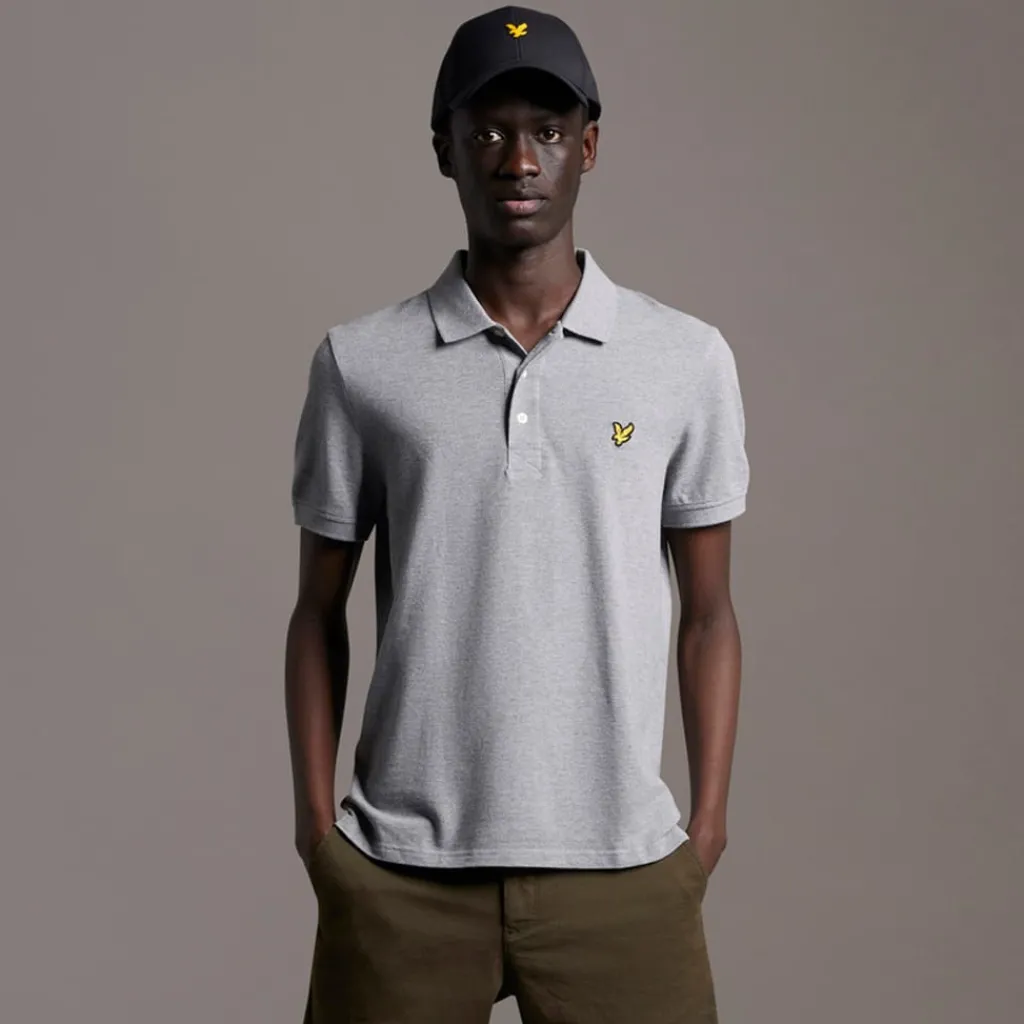 Polo Shirts*Lyle And Scott Polo Shirt in Grey
