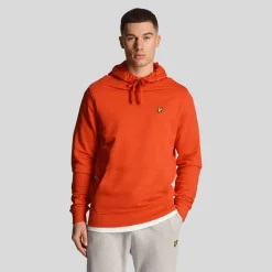 Hoodies*Lyle And Scott Pullover Hoodie in Red