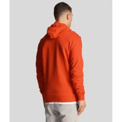 Hoodies*Lyle And Scott Pullover Hoodie in Red