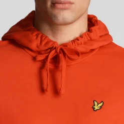 Hoodies*Lyle And Scott Pullover Hoodie in Red