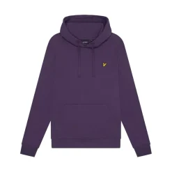 Sweatshirts|Hoodies*Lyle And Scott Pullover Hoodie in Purple
