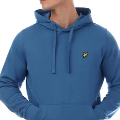 Sweatshirts*Lyle And Scott Pullover Hoodie in Blue
