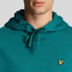 Sweatshirts|Hoodies*Lyle And Scott Pullover Hoodie in Green