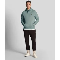 Sweatshirts|Hoodies*Lyle And Scott Pullover Hoodie in Blue