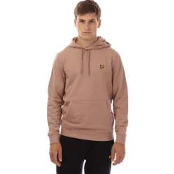 Sweatshirts|Hoodies*Lyle And Scott Pullover Hoodie in Mauve
