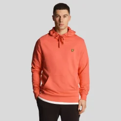 Sweatshirts|Hoodies*Lyle And Scott Pullover Hoodie in Pink
