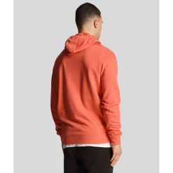 Sweatshirts|Hoodies*Lyle And Scott Pullover Hoodie in Pink