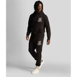 Trousers*Lyle And Scott Ripple Logo Joggers in Black