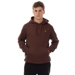Sweatshirts|Hoodies*Lyle And Scott Scattered Eagles Graphic Hoodie in Red