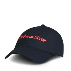 Caps-Hats*Lyle And Scott Script Embroidery Baseball Cap in Navy