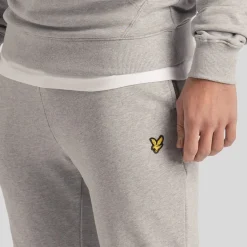 Trousers*Lyle And Scott Skinny Sweatpants in Light Grey