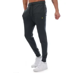 Trousers*Lyle And Scott Skinny Sweatpants in Green