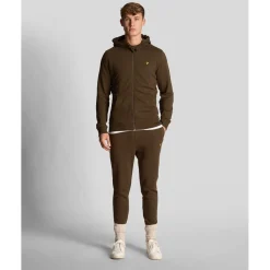 Trousers*Lyle And Scott Skinny Sweatpants in Brown
