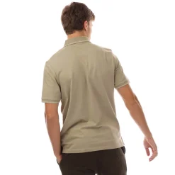 Polo Shirts*Lyle And Scott Tonal Tipped Polo Shirt in Beige