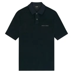 Polo Shirts*Lyle And Scott Towelling Polo Shirt in Navy