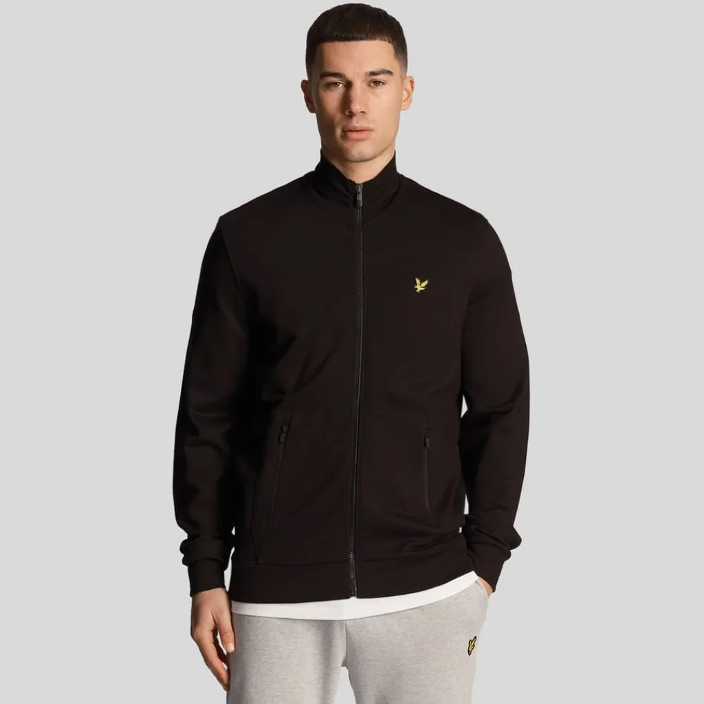 Tracksuits*Lyle And Scott Track Jacket in Black