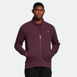 Tracksuits*Lyle And Scott Track Top in Burgundy