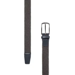 Belts*Lyle And Scott Woven Golf Belt in Grey