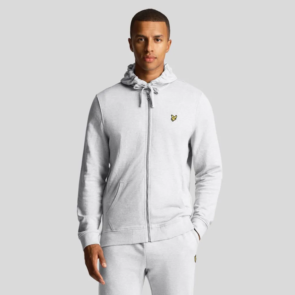 Sweatshirts|Hoodies*Lyle And Scott Zip Through Hoodie in Grey