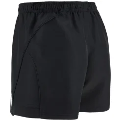 Fitness And Gym Shorts*Macron Mens Barbarians 2024 2025 Match Shorts in Black