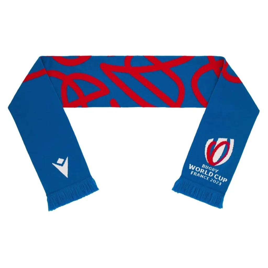 Gloves-Scarves-Umbrellas*Macron Rwc Fra Scarf in Blue