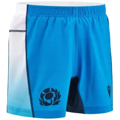 Fitness And Gym Shorts*Macron Scotland Rugby Away Shorts 2024 Adults in White
