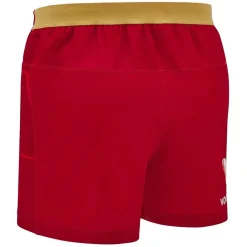 Fitness And Gymwear|Fitness And Gym Shorts*Macron Welsh Pathfinder Rugby Union Shorts 2024 Adults in Red