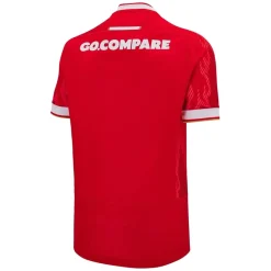 Football And Rugby Clothing*Macron Welsh Rugby Union Home Shirt 2024 Adults in Red