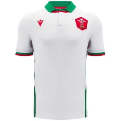 Football And Rugby Clothing*Macron Welsh Rugby Union Away Shirt 2024 Adults in White