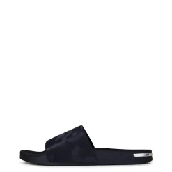 Beach Shoes*Mallet Camouflage Sliders in Blue