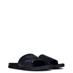 Beach Shoes*Mallet Camouflage Sliders in Blue