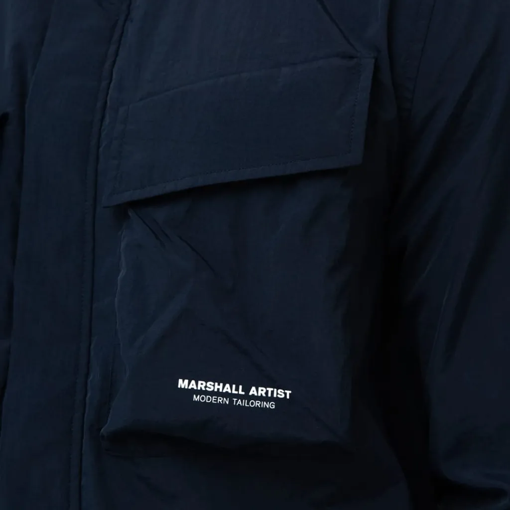 Coats And Jackets*Marshall Artist Artist Nylite Overshirt in Blue