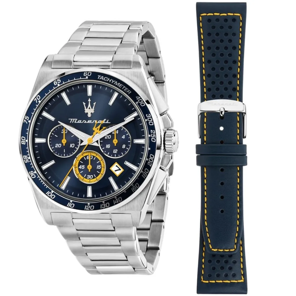 Jewellery-Watches*Maserati Gift Set in Silver