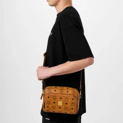Bags*MCM Klassik Cross Body Bag in Brown