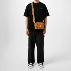 Bags*MCM Klassik Cross Body Bag in Brown