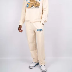 Trousers*Mercier Champions Joggers in Ecru