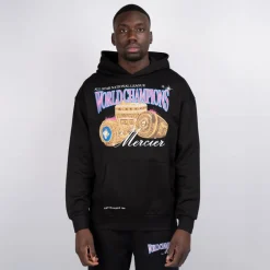 Sweatshirts*Mercier Champions Ring Hoodie in Black