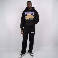 Sweatshirts*Mercier Champions Ring Hoodie in Black