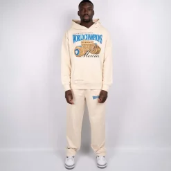 Sweatshirts*Mercier Champions Ring Hoodie in Ecru